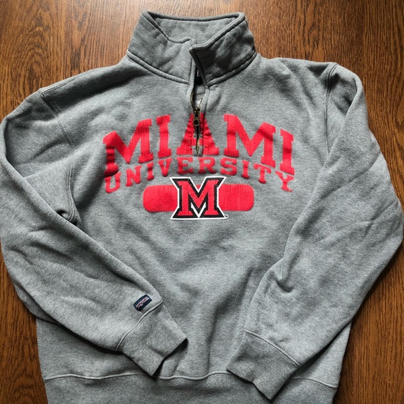 Miami University Quarter Zip - Picture 1 of 2